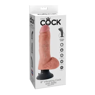 Gode Vibrant avec Testicules