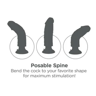 Gode Vibrant avec Testicules