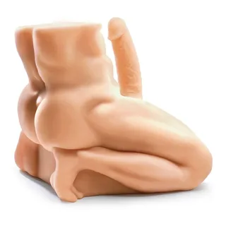Torse Réaliste à Pénis Extreme Toyz - détail de la texture
