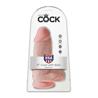 Gode ceinture Pénis Réaliste Chubby King Cock - Chair