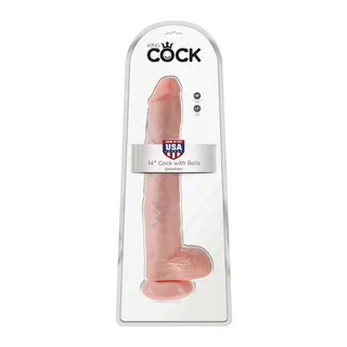 Gode Couilles King Cock - vue de dos
