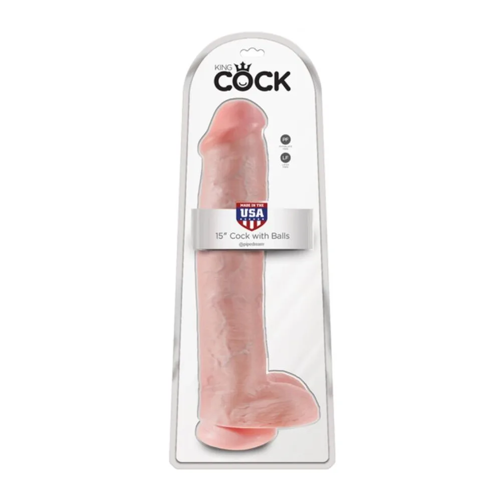 Godemichet Réaliste avec Testicules King Cock