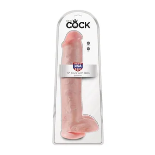 Godemichet Réaliste avec Testicules King Cock