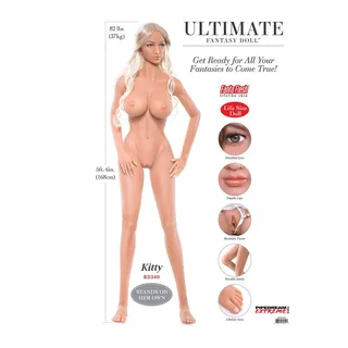 Ultimate Fantasy Doll Pipedream - avec son échelle de taille
