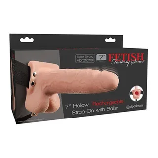 Gode Creux Réaliste Vibrant Fetish Fantasy - avec sa base