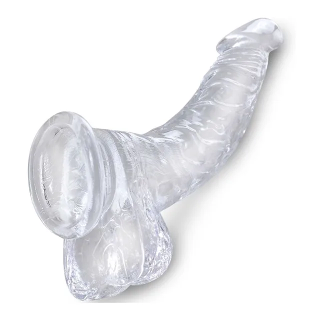 Clear Pénis Courbe Réaliste