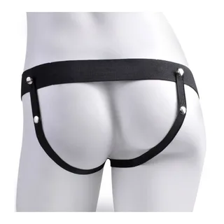 Gode ceinture creux Harnais Vibrant à Testicules Fetish Fantasy Series