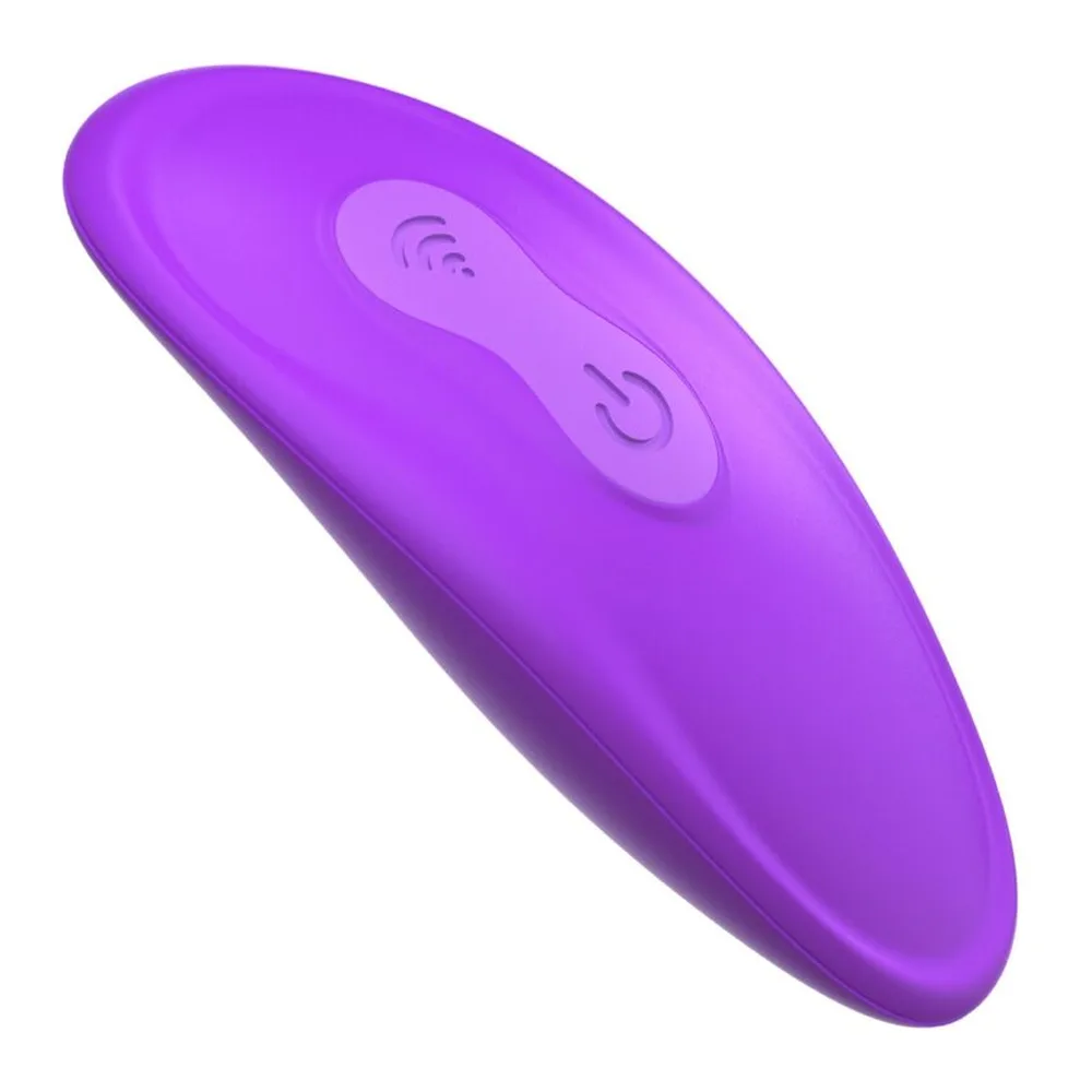 Strap-on silicone violet sans harnais rechargeable, autre vue 3