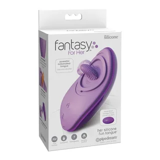 Stimulateur clitoridien Her Fun Tongue Silicone vue 5