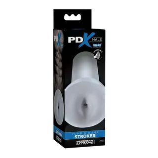 Pompe Dump Stroker Pdx Male - vue de dos - Transparent