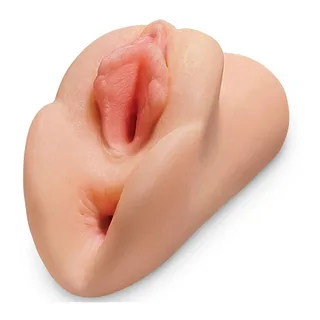 Masturbateur Naturel Vagin Anus Pdx Plus - vue de profil - Naturel