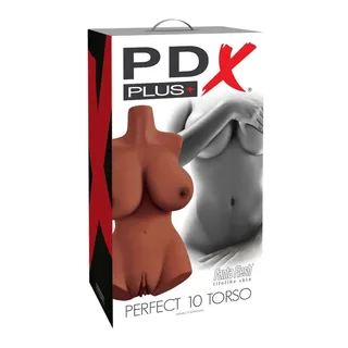 Perfect 10 Torse Pdx Plus - détail de la texture - Marron