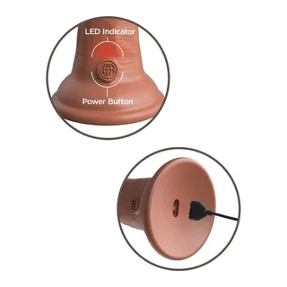 Elite Gode Réaliste Vibrant en Silicone