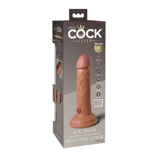 Elite Gode Réaliste Vibrant en Silicone