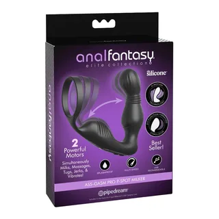 Ass-Gasm Pro P-Spot Milker Pipedream - vue de profil