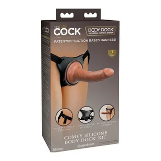 Harnais Elite Réglable King Cock - vue en gros plan