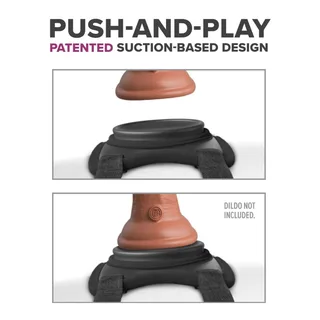 Schéma du Body Dock Lap Strap : plaque concave en silicone, sangles en nylon et boucles réglables