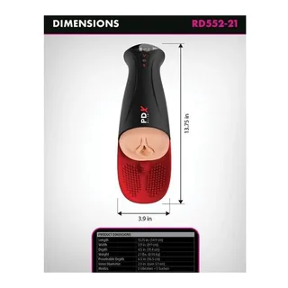 Masturbateur automatique Pro Pdx Elite vue 5