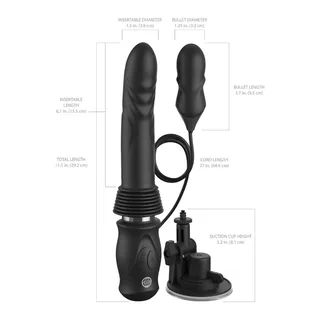 Vibromasseur Ultimate Silicone Thruster vue 6