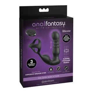 Cockring Ass-gasm Slide & Glide Pipedream vue 4