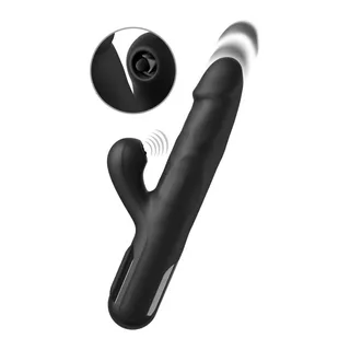 Vibromasseur Lapin Silicone Sonix Noir vue 6