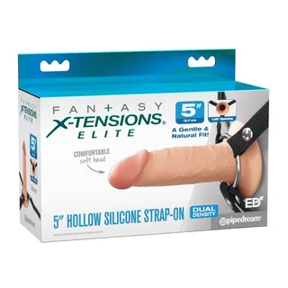Elite Strap-On Réaliste Creux Fantasy Xtensions - accessoires fournis
