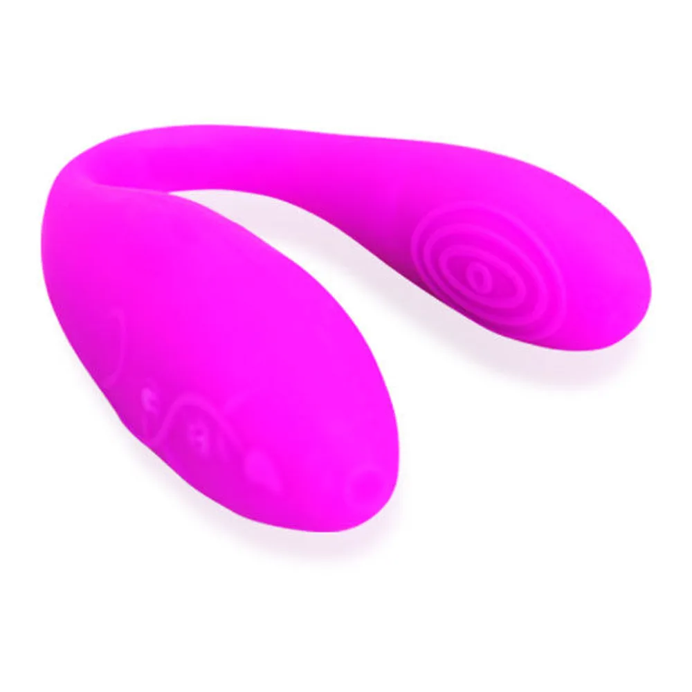 Vibromasseur silicone rose U rechargeable 30 modes, autre vue 6