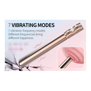 Mini-vibromasseur Tia Magic Stick Nalone doré vue 5