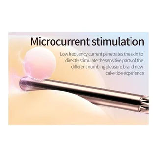 Mini-vibromasseur Tia Magic Stick Nalone doré vue 6
