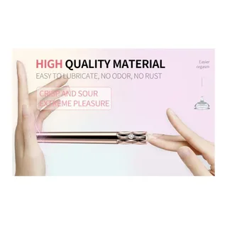 Mini-vibromasseur Tia Magic Stick Nalone doré vue 7