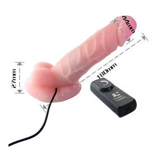 Vibromasseur Rotateur Réaliste Cibersking Baile vue 8