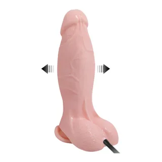Gode Réaliste Gonflable à Ventouse