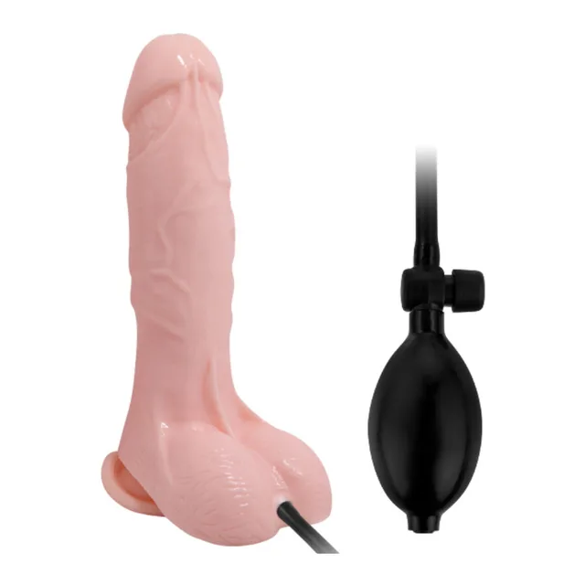 Gode Réaliste Gonflable à Ventouse