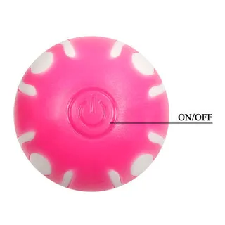 Vibromasseur réaliste silicone rose, nervuré, étanche, autre vue 6