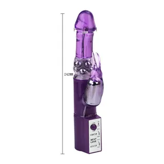 Vibromasseur Rotateur Perles Lapin Hot Baile vue 3