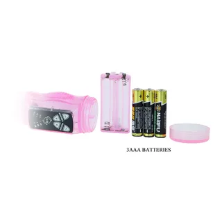 Vibromasseur rabbit rose silicone billes rotatives, autre vue 7