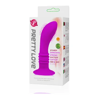 Vibromasseur silicone rose fuchsia, ventouse, 10 modes, autre vue 7