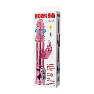 Vibromasseur Rotateur Rampant Throbbing Bunny Baile vue 5