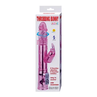 Vibromasseur Rotateur Rampant Throbbing Bunny Baile vue 11