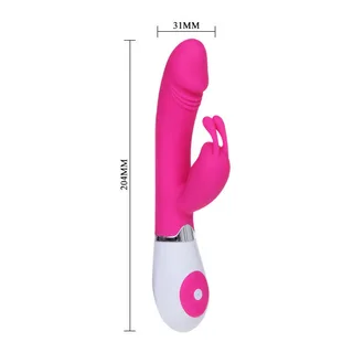 Vibromasseur rabbit rose fuchsia, commande vocale, étanche, autre vue 5