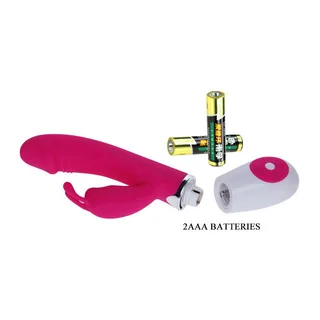Vibromasseur rabbit rose fuchsia, commande vocale, étanche, autre vue 8
