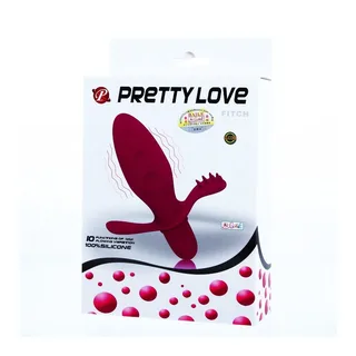 Vibromasseur silicone magenta, 10 modes, à piles, autre vue 10