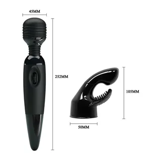 Stimulateur clitoridien Masseur Desensuelle Tête Interchangeable vue 7