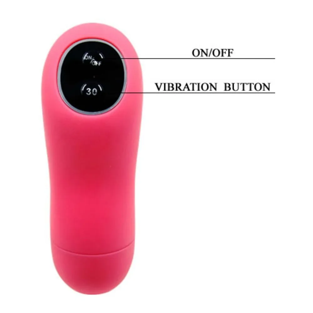 Vibromasseur point G rose, télécommande, 30 modes, étanche, autre vue 7