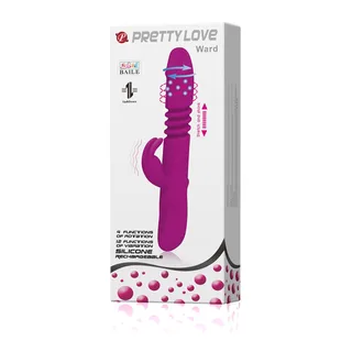 Vibromasseur Ward Lapin Haut Bas Pretty Love vue 8