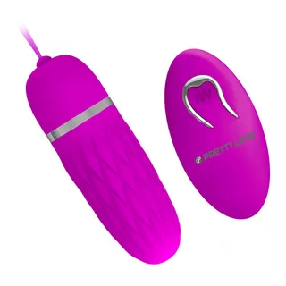 Œuf Vibrant Dawn Pretty Love, en silicone coloris fuchsia