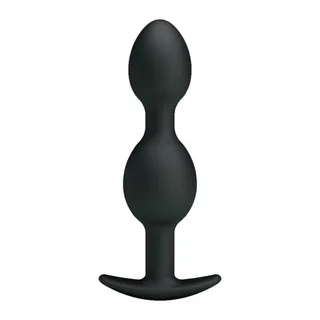 Balles Anal Silicone Noires Pretty Love