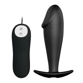 Plug Anal Silicone Forme Pretty Love vue 2