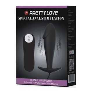 Plug Anal Silicone Forme Pretty Love vue 9