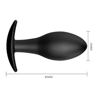 Plug Anal Ancre Silicone Pretty Love - avec sa base